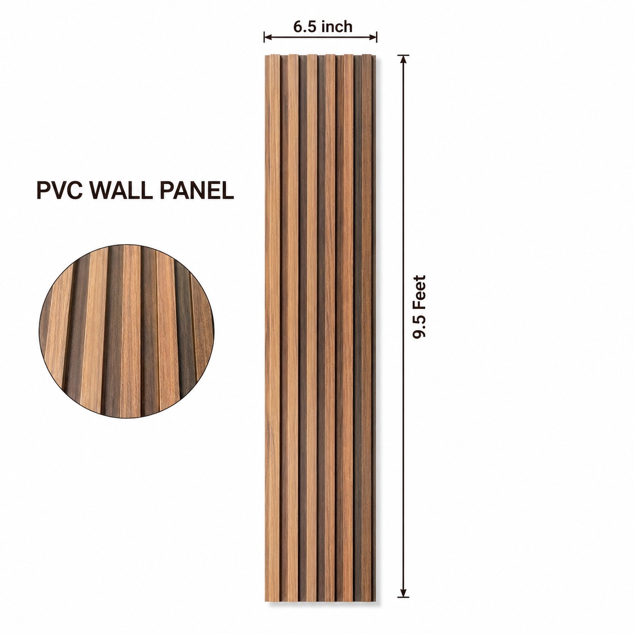Pvc Panel, 6017 - 9.5 Feet 6.5 Inches